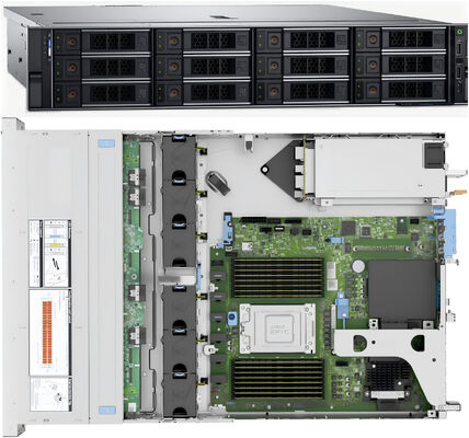 Single Socket Dell Poweredge Server R7515 Nas Rack High Peformance