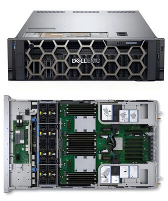 48 DDR4 DIMM 3U Rack Tower Dell Server R940 Poweredge Platinum 1100W