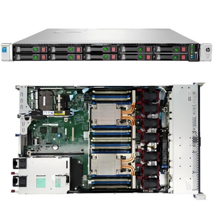 1U Rack Proliant HPE Rack Servers DL360 GEN9 10SFF DDR4 DRAM