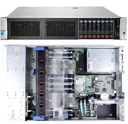 Rackmount 800W HPE Storage Server DL380 Gen9 8SFF+2SFF