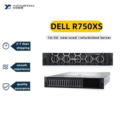 Used Dell PowerEdge R750xs Server with 3rd Gen Intel Xeon Scalable Processor, 16 DDR4 DIMM Slots in 2U Rack