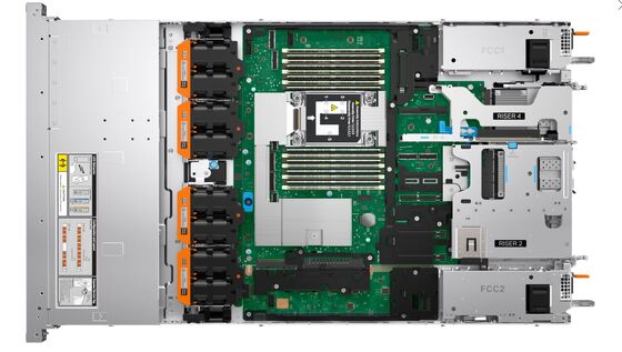 ODM Dell PowerEdge R470 Rack Mounted Nas Server 1TB RDIMM