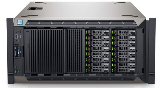 5U Rackmount NAS Dell Poweredge Server T640 Tower 12Gbps SAS HBA