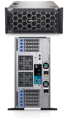 5U Rackmount NAS Dell Poweredge Server T640 Tower 12Gbps SAS HBA