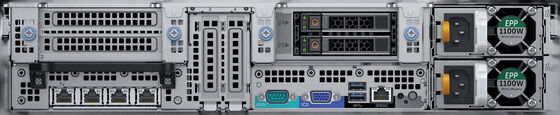2U Rack Mounting Dell Poweredge Server R840 RDIMM LRDIMM