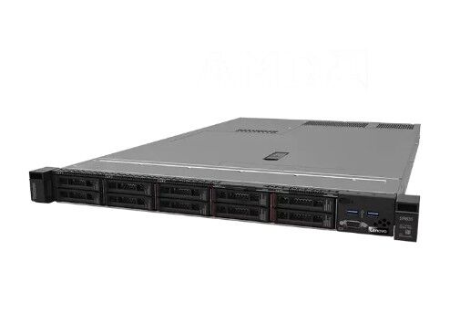 PCIe 1U Rack Lenovo GPU Server ThinkSystem SR635 For HPC Storage