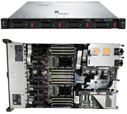 Embedded Intel Xeon HPE Proliant Server DL360 GEN10 4SFF 16GB