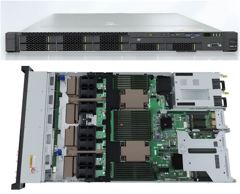 Virtualization 1U Rack Huawei Fusion Server 1288H V6 32 DDR4 DIMMs