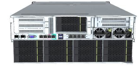 NVMe SSDs 4U Rack Huawei Fusion Server 5288 V5 Hybrid Storage