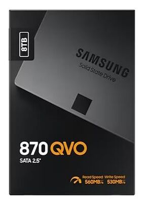 SATA 2.5" Portable SSD Hdd 8TB Samsung 870 QVO