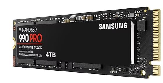 PCIe Gen 4.0 Samsung 990 PRO NVMe M.2 4TB SSD Internal Hard Disk For Laptop