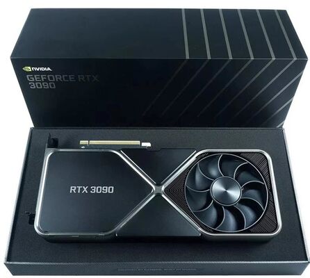 GDDR6X Enterprise CPU Family GeForce RTX 3090i 24GB For 8K HDR Gaming