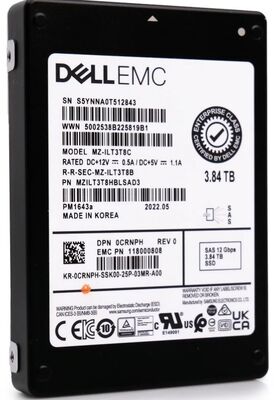 Samsung PM1643a 3.84TB SAS 128gb SSD HDD Hard Drive For Server MZILT3T8HBLSAD3
