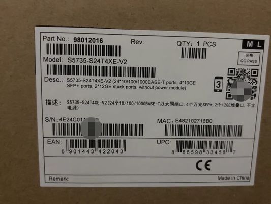 Huawei S5735-S24T4XE-V2 Gigabit Switch with 24 * 1GE Electric Ports, 4 * 10GE SFP+ Slots, and 1.36Tbps/13.6Tbps Switching Capacity