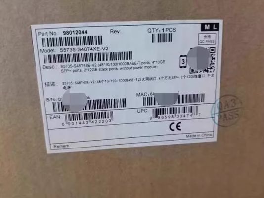 Huawei S5735-S48T4XE-V2 Gigabit Switch with 207 Mpps Throughput, 3 Power Supplies, and 90W PoE++ for Enterprise Networks