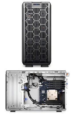 Intel Xeon 4U Rackmount EMC Dell Poweredge Sunucu T350 600W