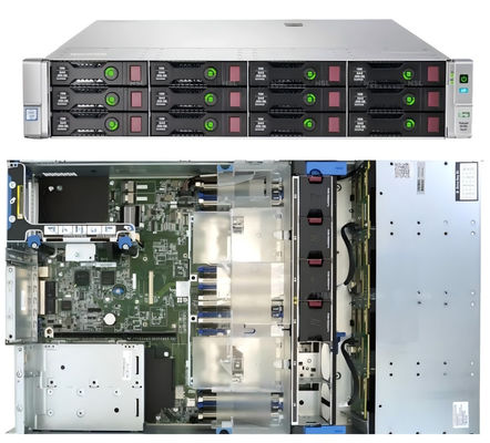 Veri depolama 12SFF HPE Proliant DL380 Gen9 Sunucu 2U Rack 500W-1400W