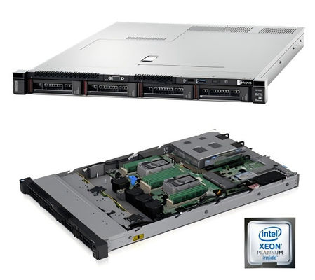 Kurumsal sınıf RAS Thinksystem SR530 Lenovo GPU Server SAS SATA DDR4 Bellek